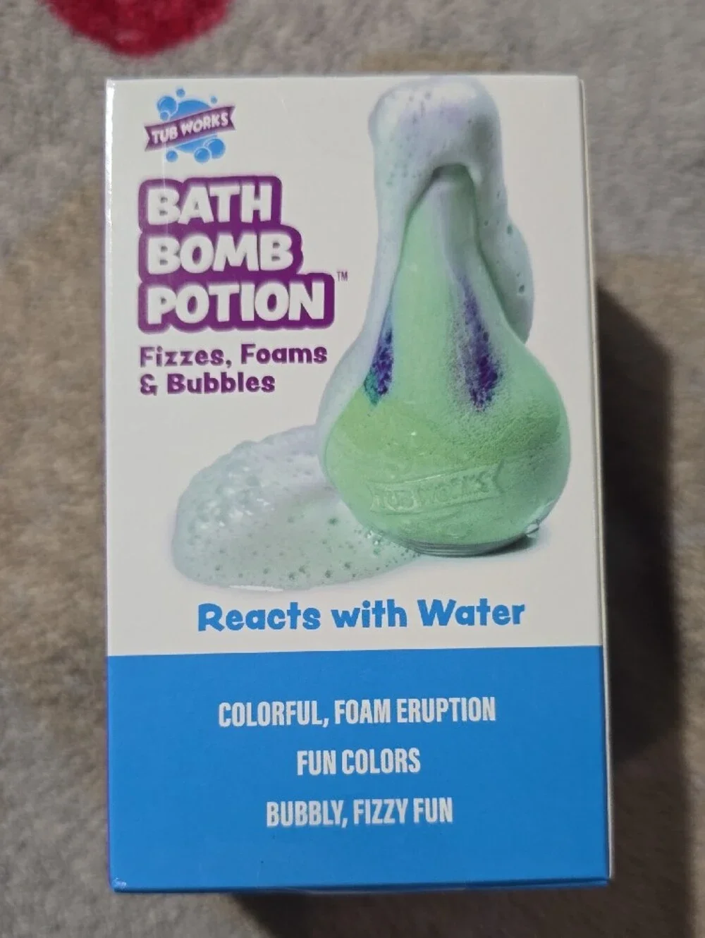 Seafoam Bath Bomb Potion - Seafoam Green